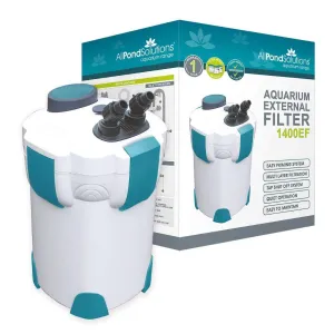 AllPondSolutions 1400L/H Aquarium External Filter 1400EF