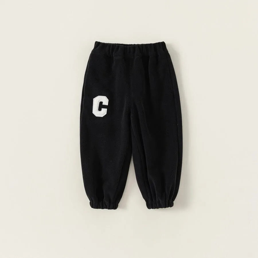 Alphabet-C Jogger Pants