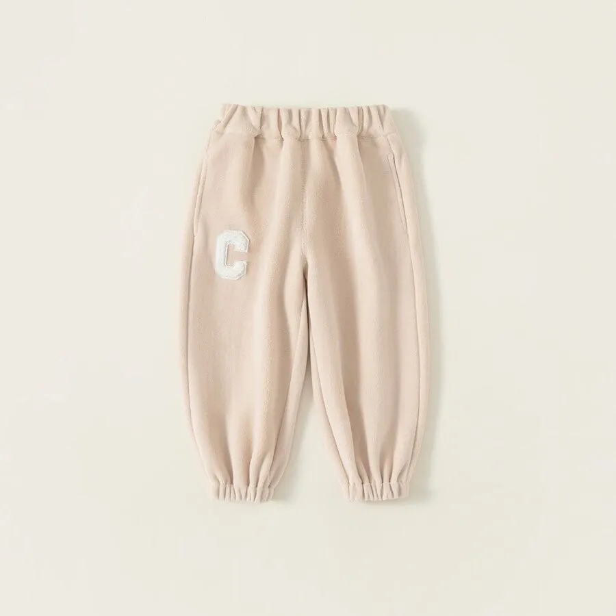 Alphabet-C Jogger Pants