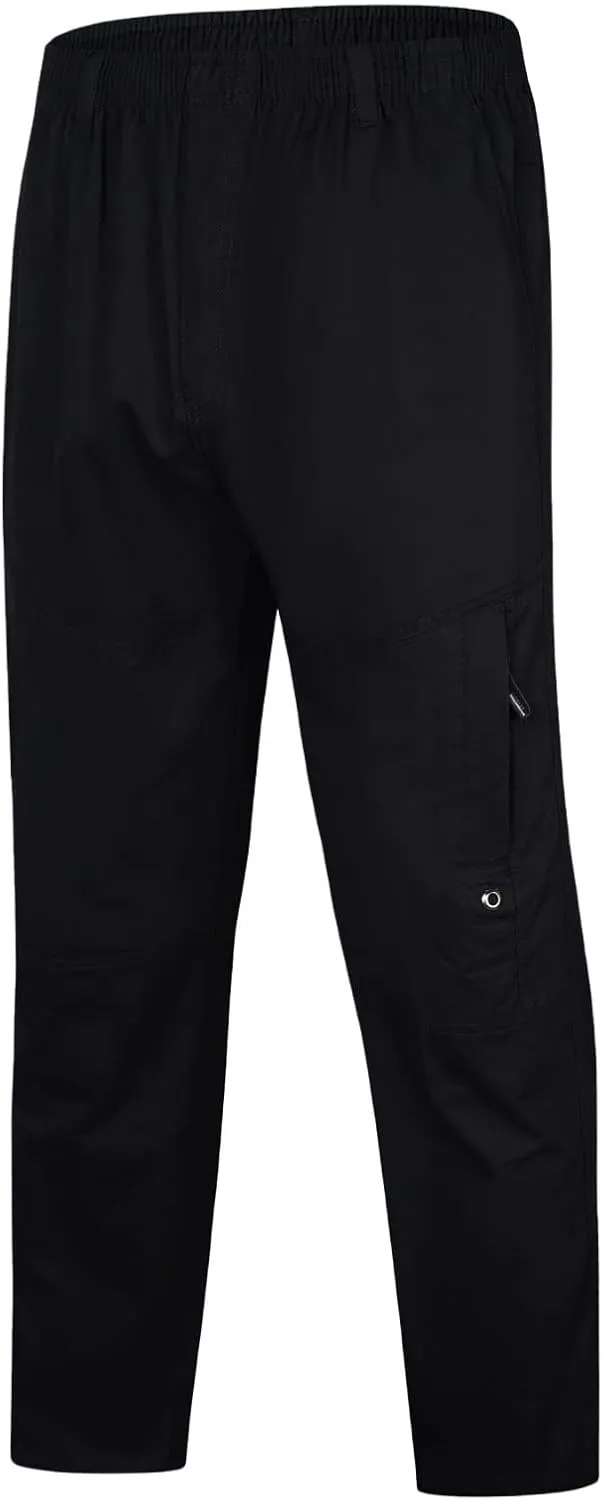 Cargo Trousers for Men Casual Long Trousers Light Jogger Pants Men's Club Sweatpants Stretch Elastic Running Athletic