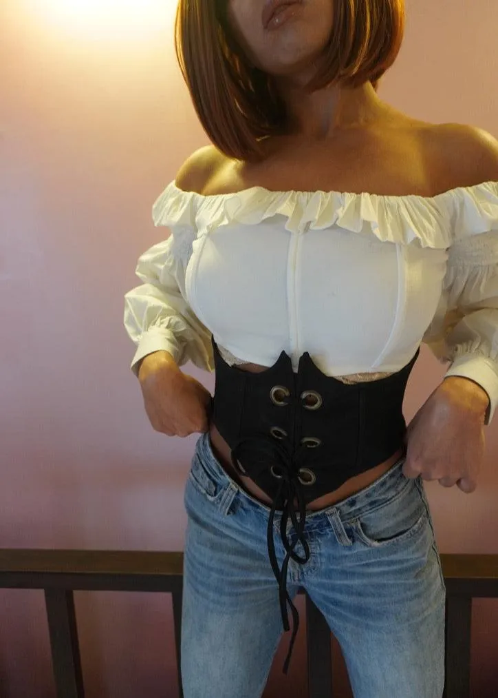 Cassidy Black Corset Belt CL