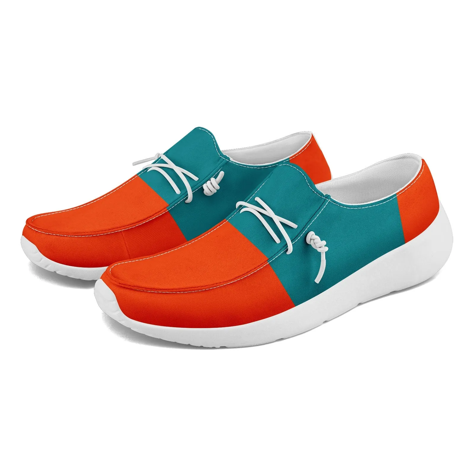 Custom Blue Orange Miami Jacket and Sports Shoes Combo Offer Personalized Combo ZH-D020294-24
