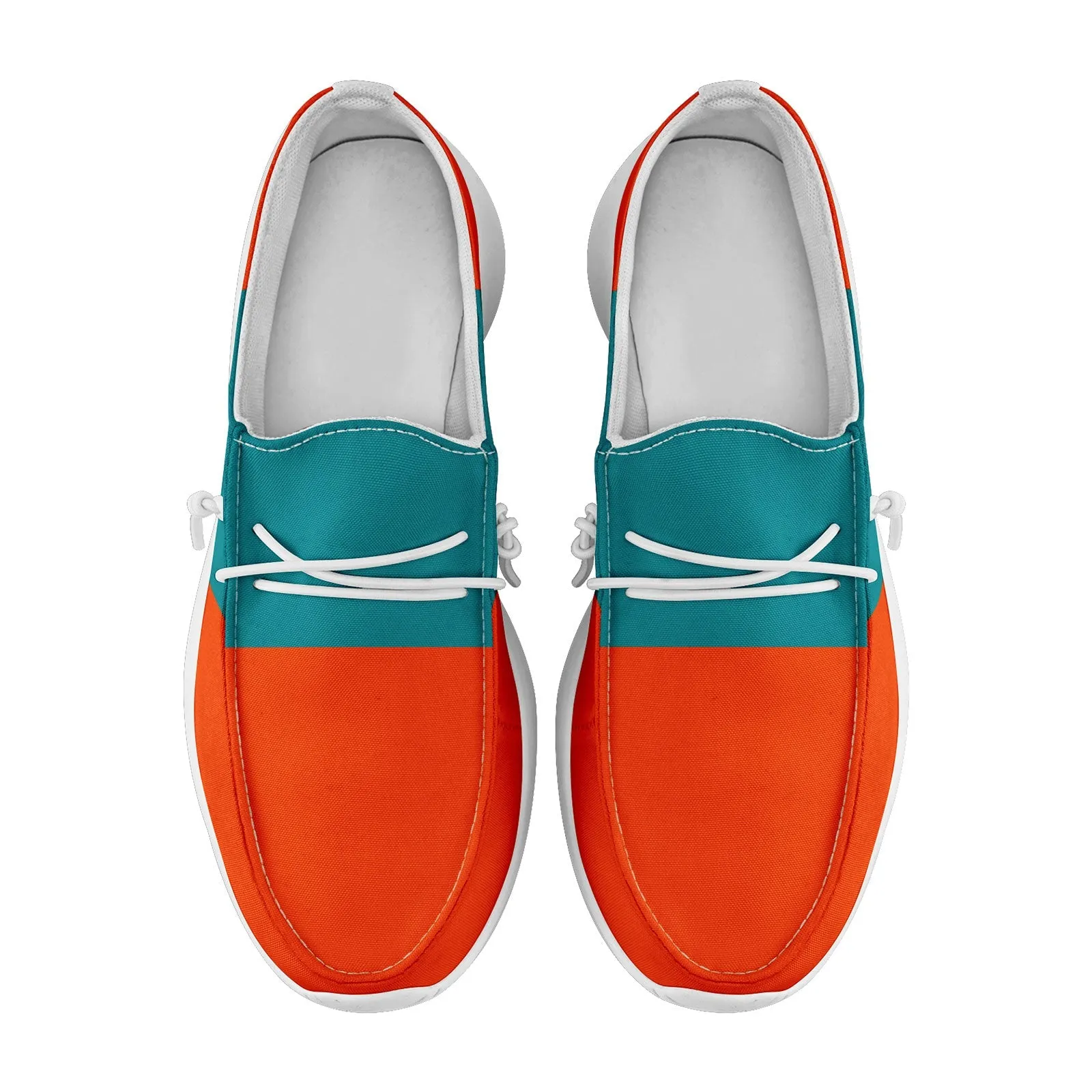 Custom Blue Orange Miami Jacket and Sports Shoes Combo Offer Personalized Combo ZH-D020294-24