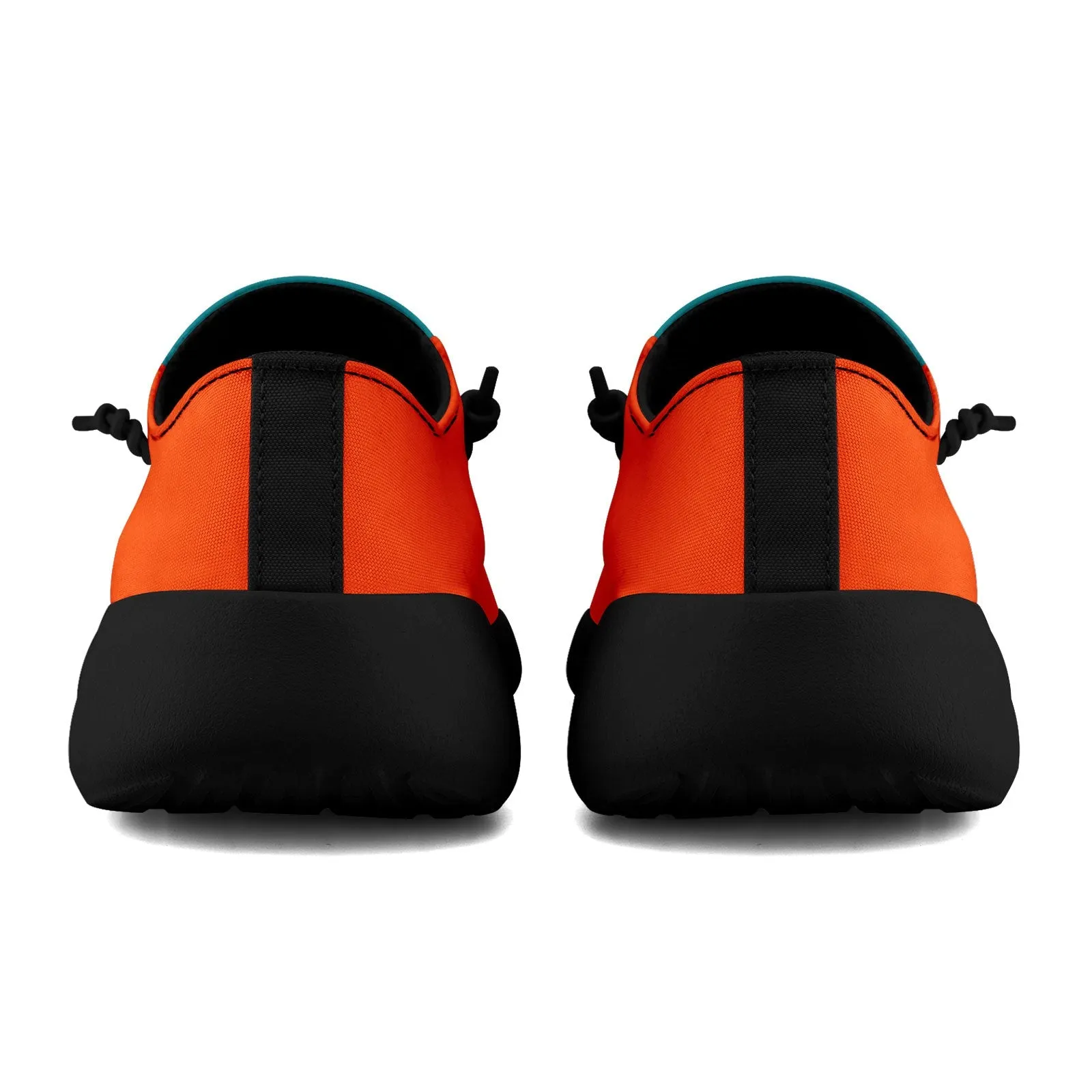 Custom Blue Orange Miami Jacket and Sports Shoes Combo Offer Personalized Combo ZH-D020294-24