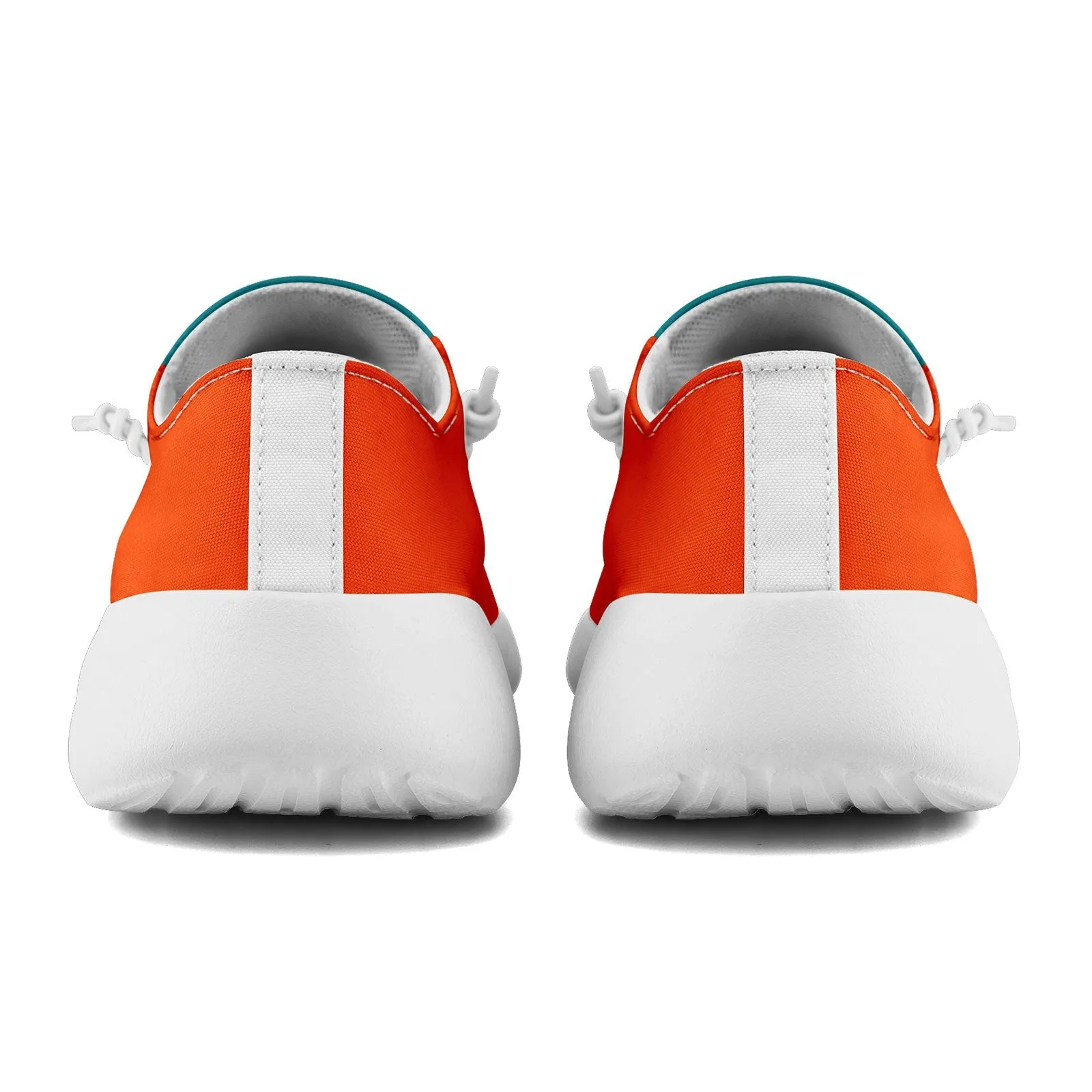 Custom Blue Orange Miami Jacket and Sports Shoes Combo Offer Personalized Combo ZH-D020294-24