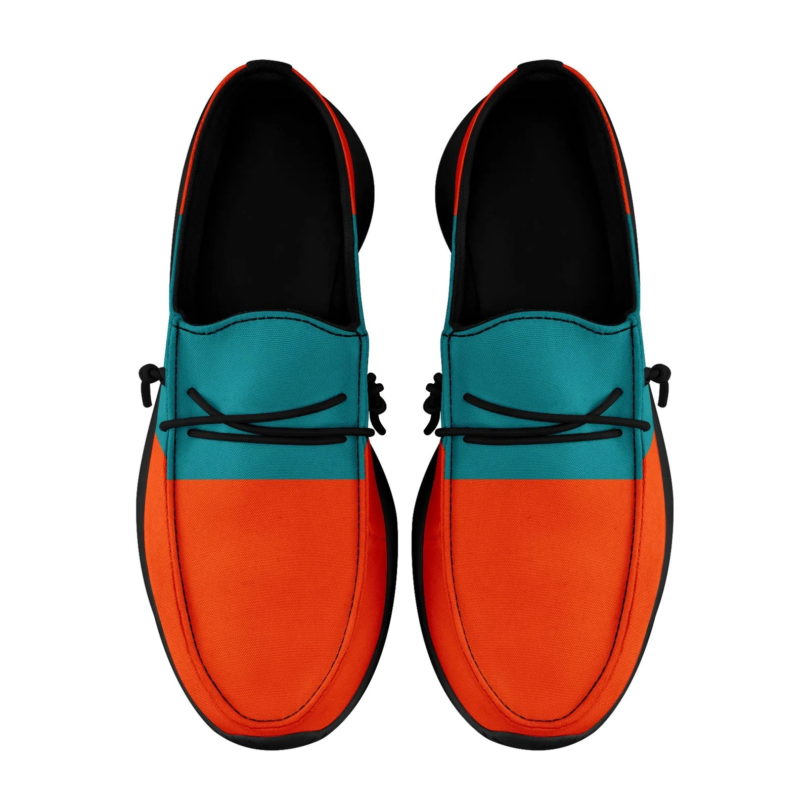 Custom Blue Orange Miami Jacket and Sports Shoes Combo Offer Personalized Combo ZH-D020294-24