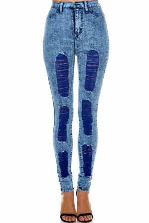 Distressed Jeans