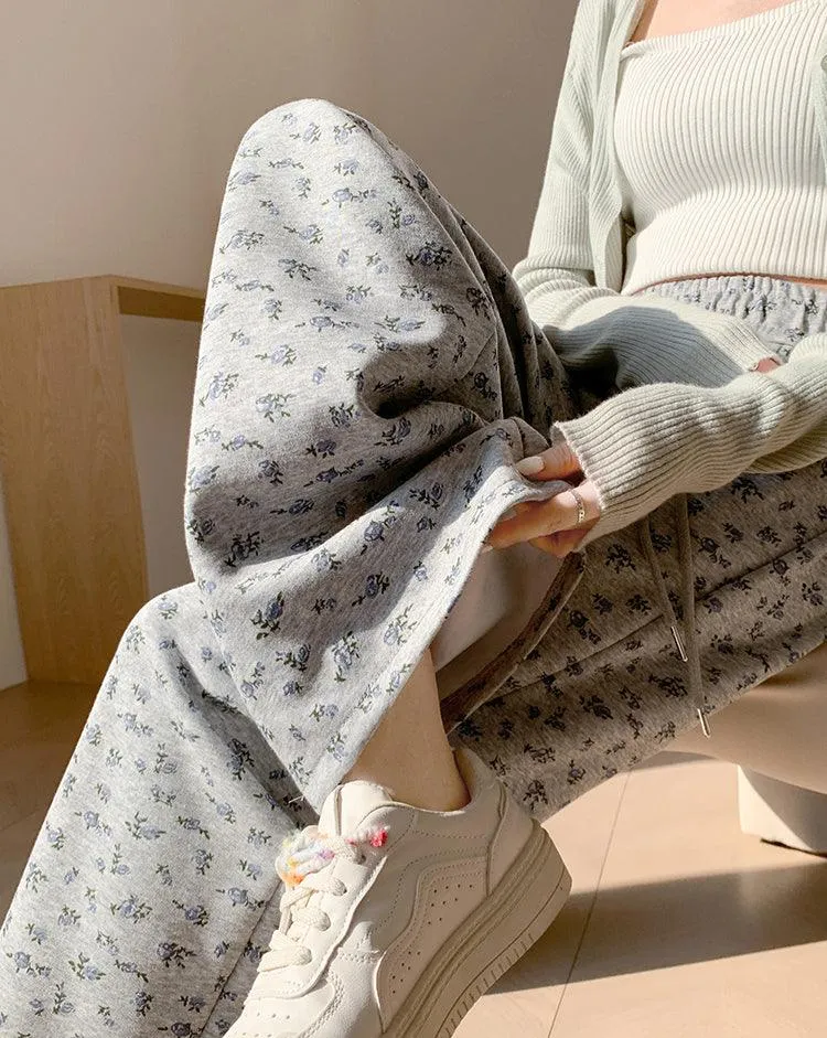 Fashionkova Leena Floral Print Lounge Pants