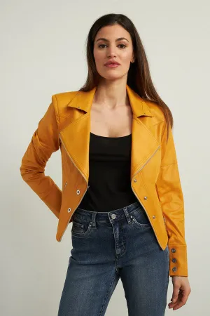 Faux Leather Jacket