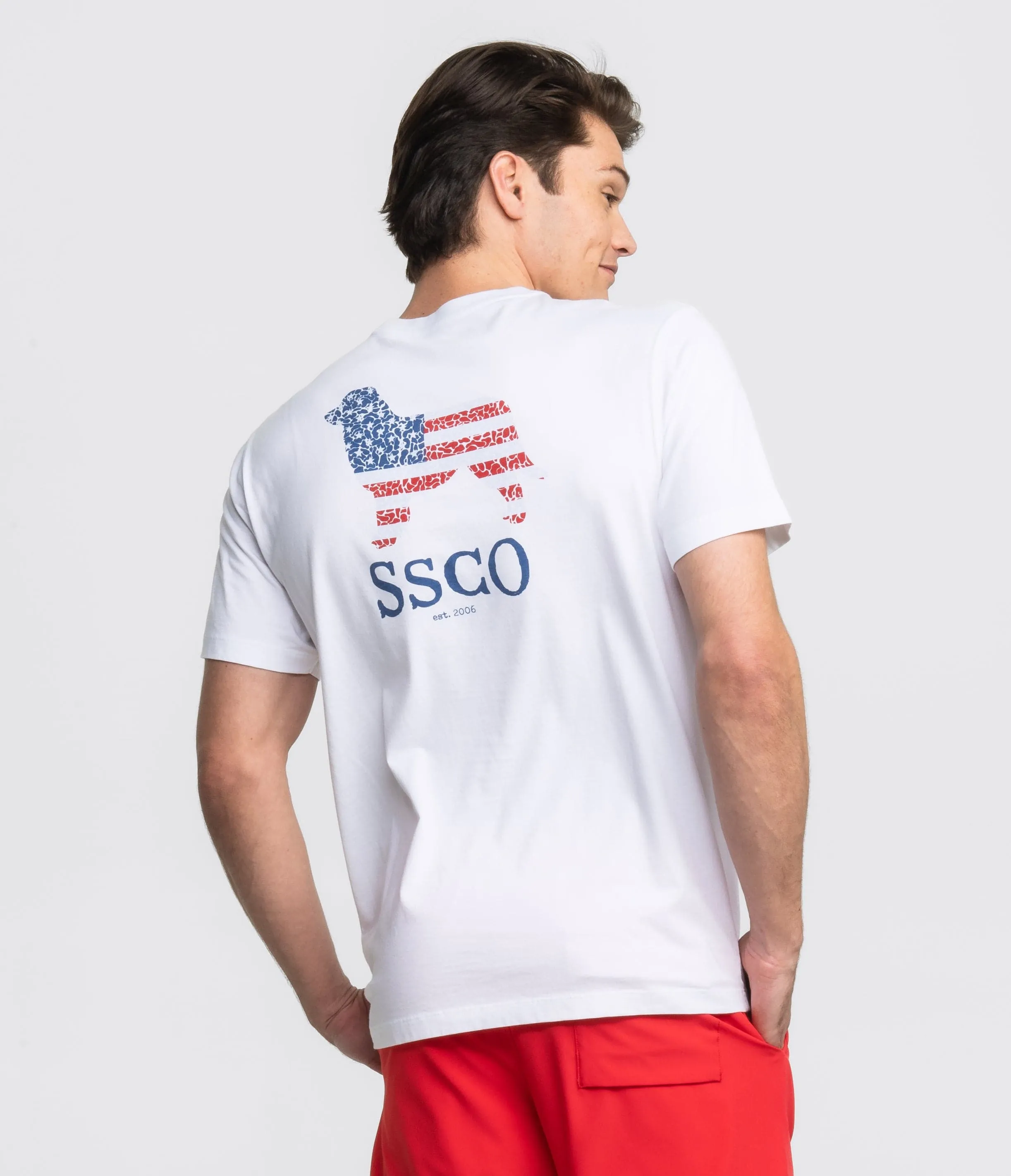 Good Boy Camo Tee SS - Bright White