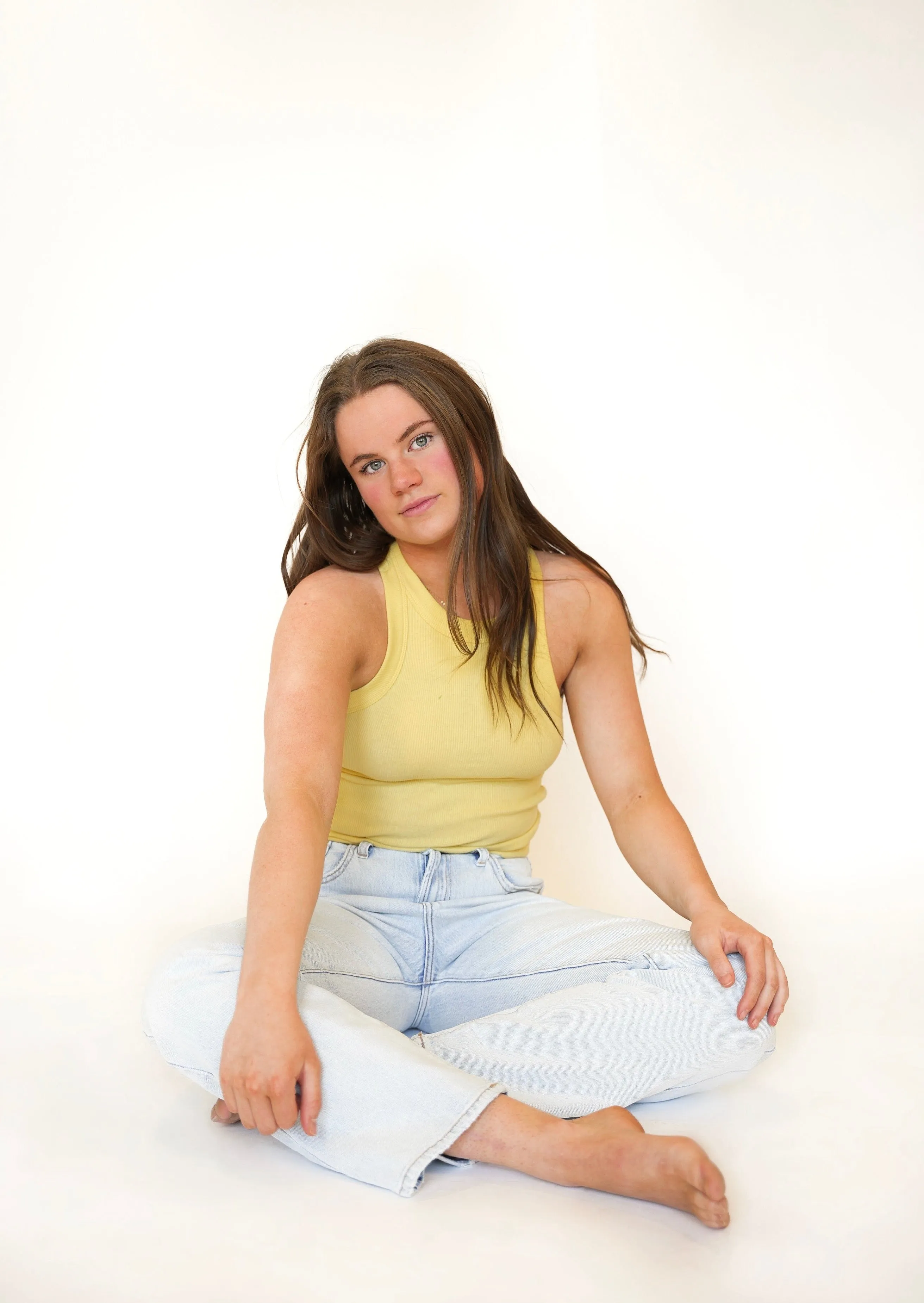 Lily Rib Tank | Pineapple