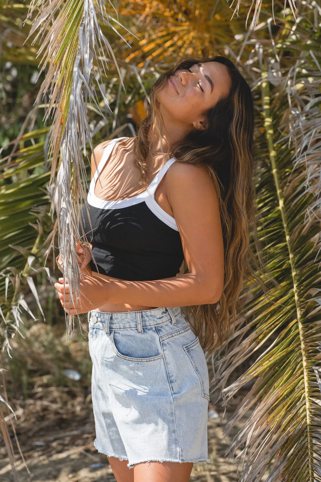 Luxe Knit Ribbed Cotton Tank