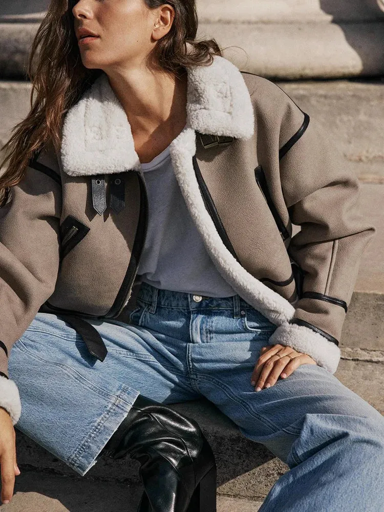 Merel  Elegant Leather Jacket