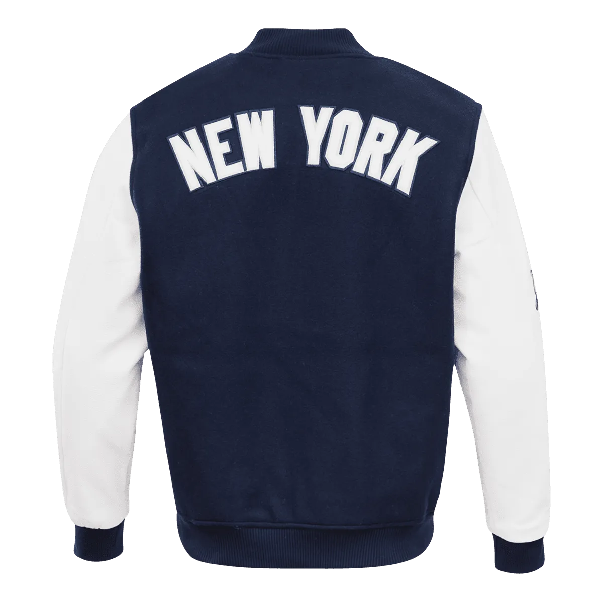 MLB NEW YORK YANKEES CLASSIC WOOL MEN'S VARSITY JACKET (MIDNIGHT NAVY)