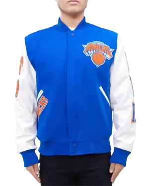 New York Knicks Royal Blue Varsity Jacket