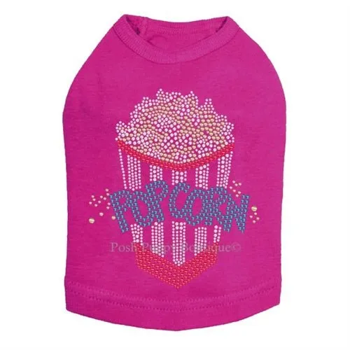Popcorn Rhinestones Tanks- Many Colors