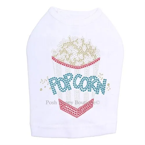 Popcorn Rhinestones Tanks- Many Colors