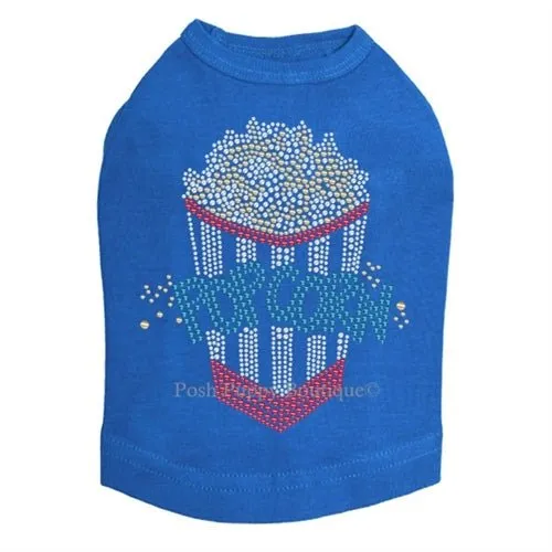 Popcorn Rhinestones Tanks- Many Colors