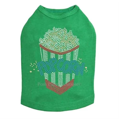 Popcorn Rhinestones Tanks- Many Colors