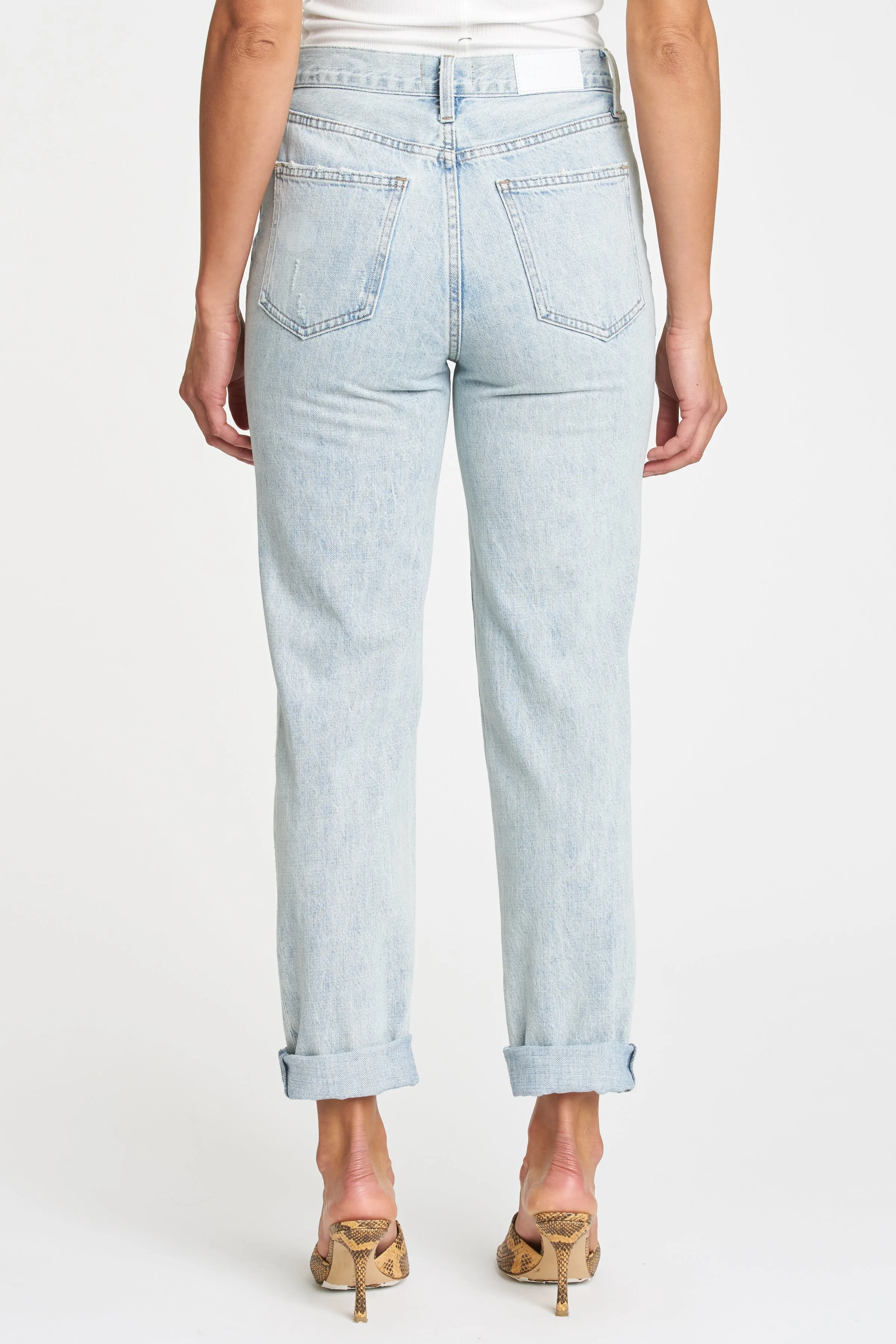 Presley High Rise Relaxed Roller Jean