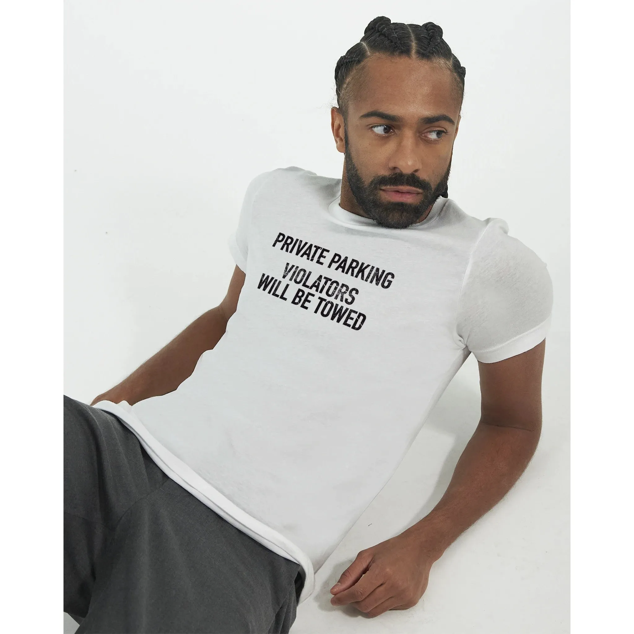 Private Parking  -  Premium Unisex Crewneck T-shirt