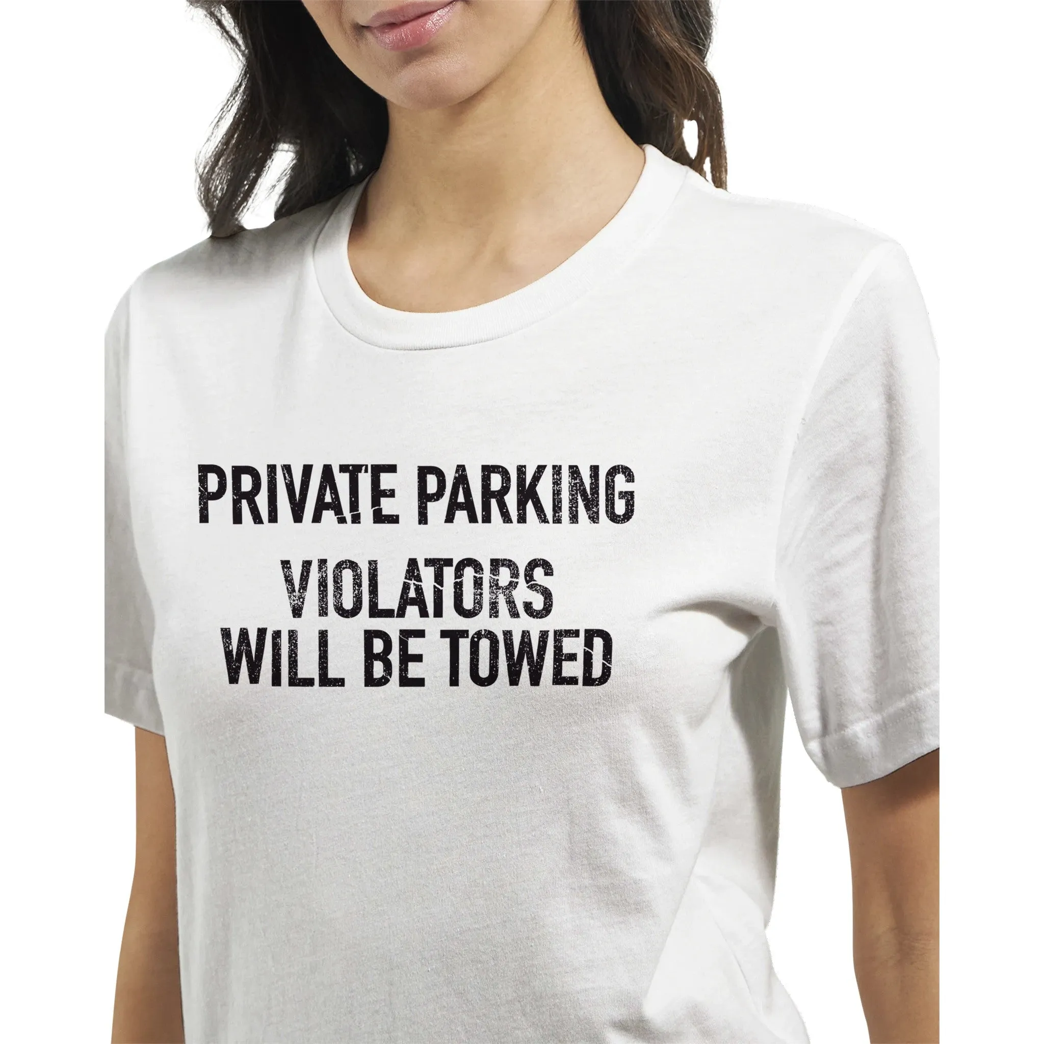 Private Parking  -  Premium Unisex Crewneck T-shirt