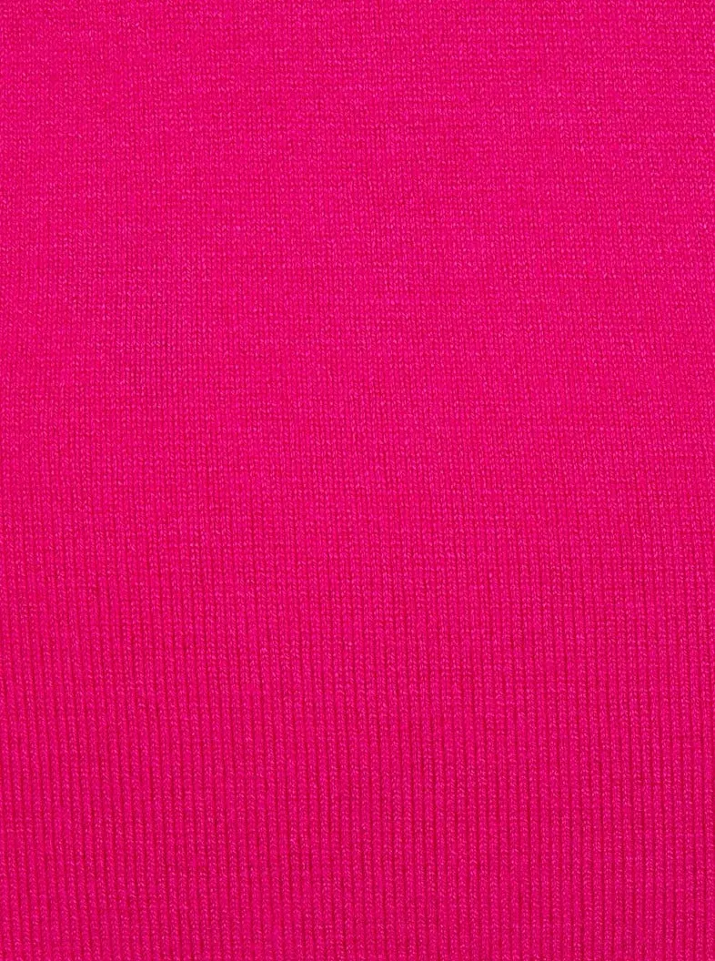 Sleeveless Knit Top [Fuchsia-F2307533]