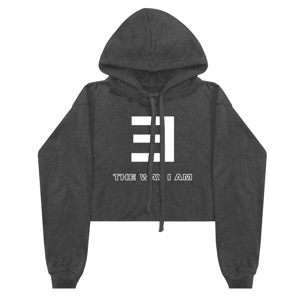THE WAY I AM CROPPED HOODIE