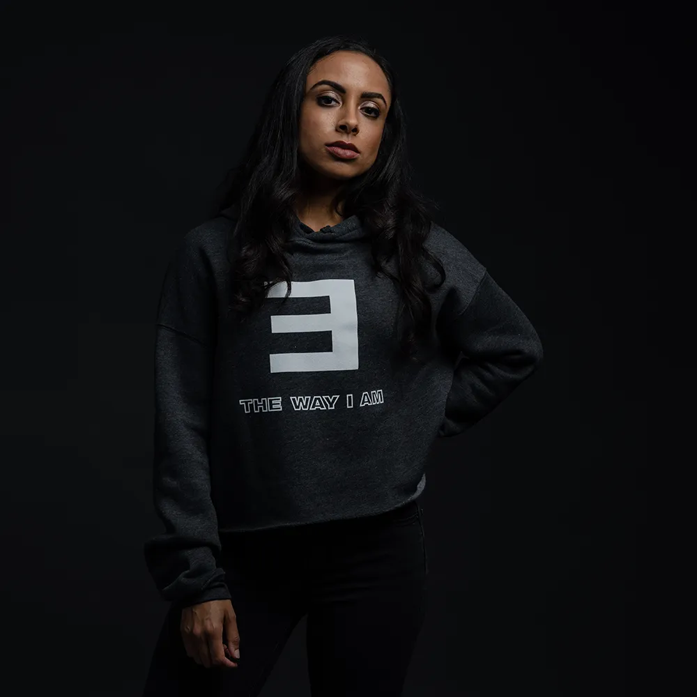 THE WAY I AM CROPPED HOODIE