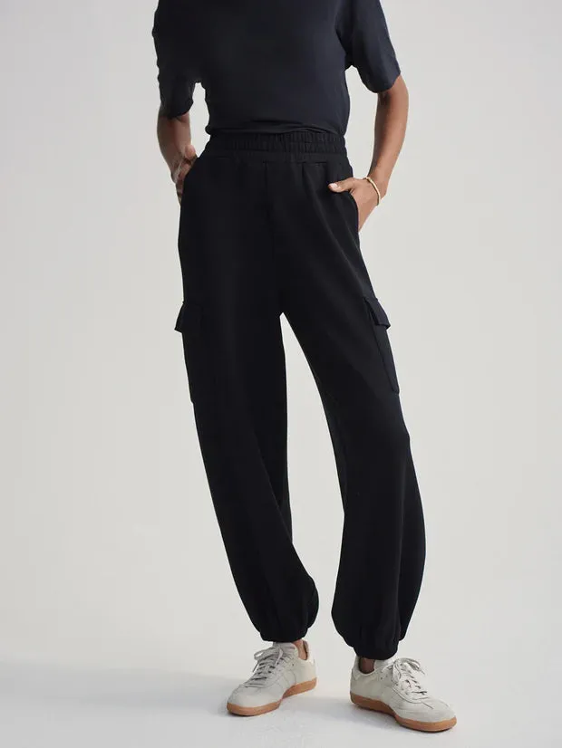Varley The Cargo Pant 25 Inseam Black