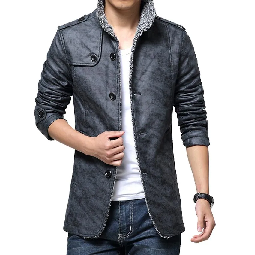 West Louis Winter Men's Leather Jackets