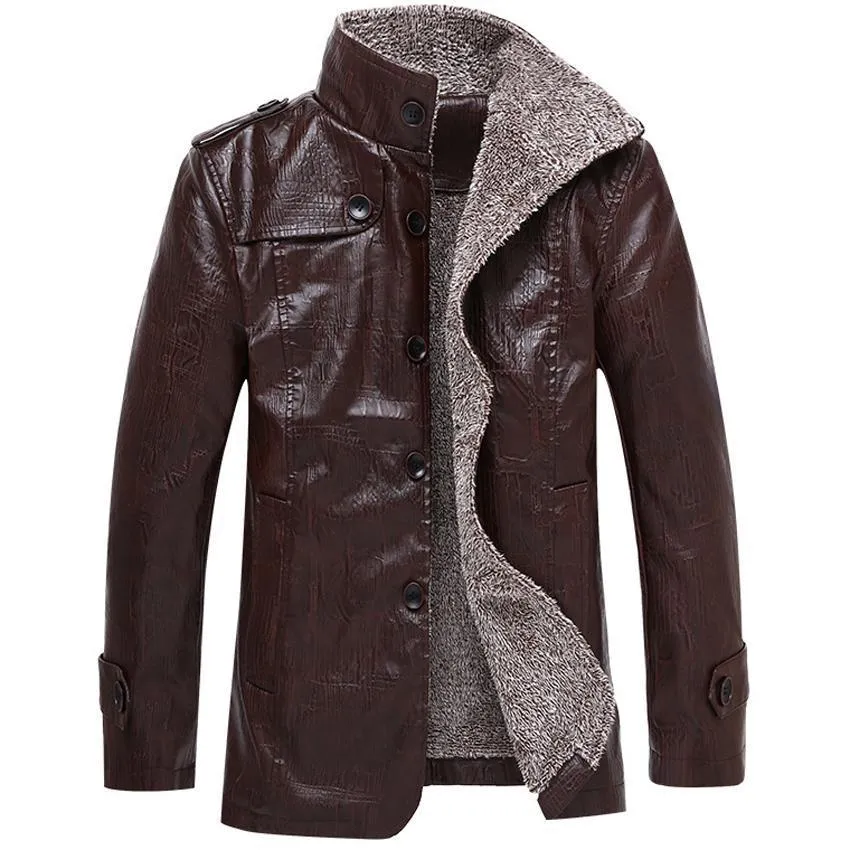 West Louis Winter Men's Leather Jackets