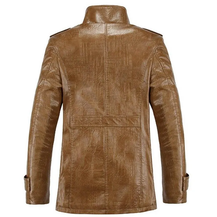 West Louis Winter Men's Leather Jackets