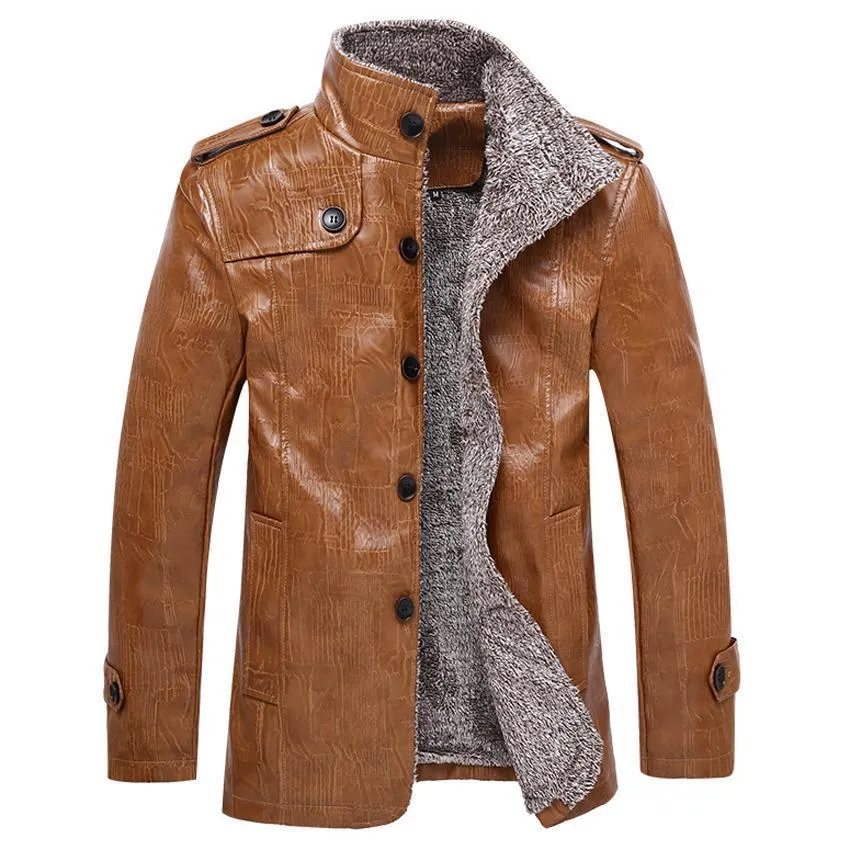 West Louis Winter Men's Leather Jackets