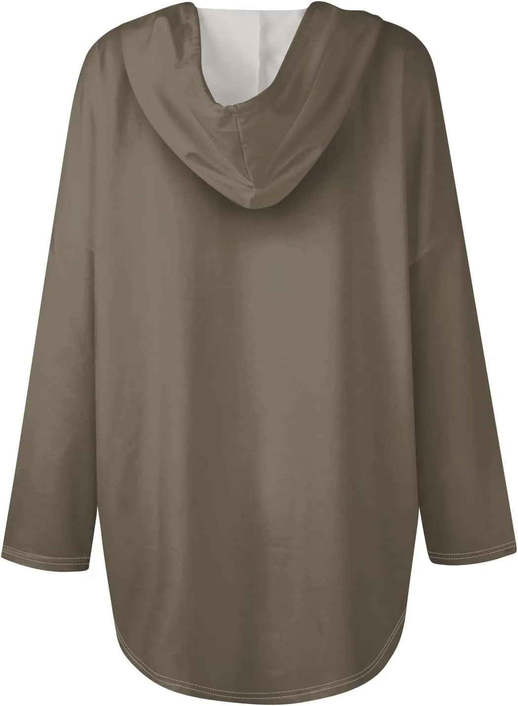 Women Hoodies Oversized Drawstring Lightweight Sweatshirts Hooded Fall Fashion 2024 Plain Tunic Hoodies