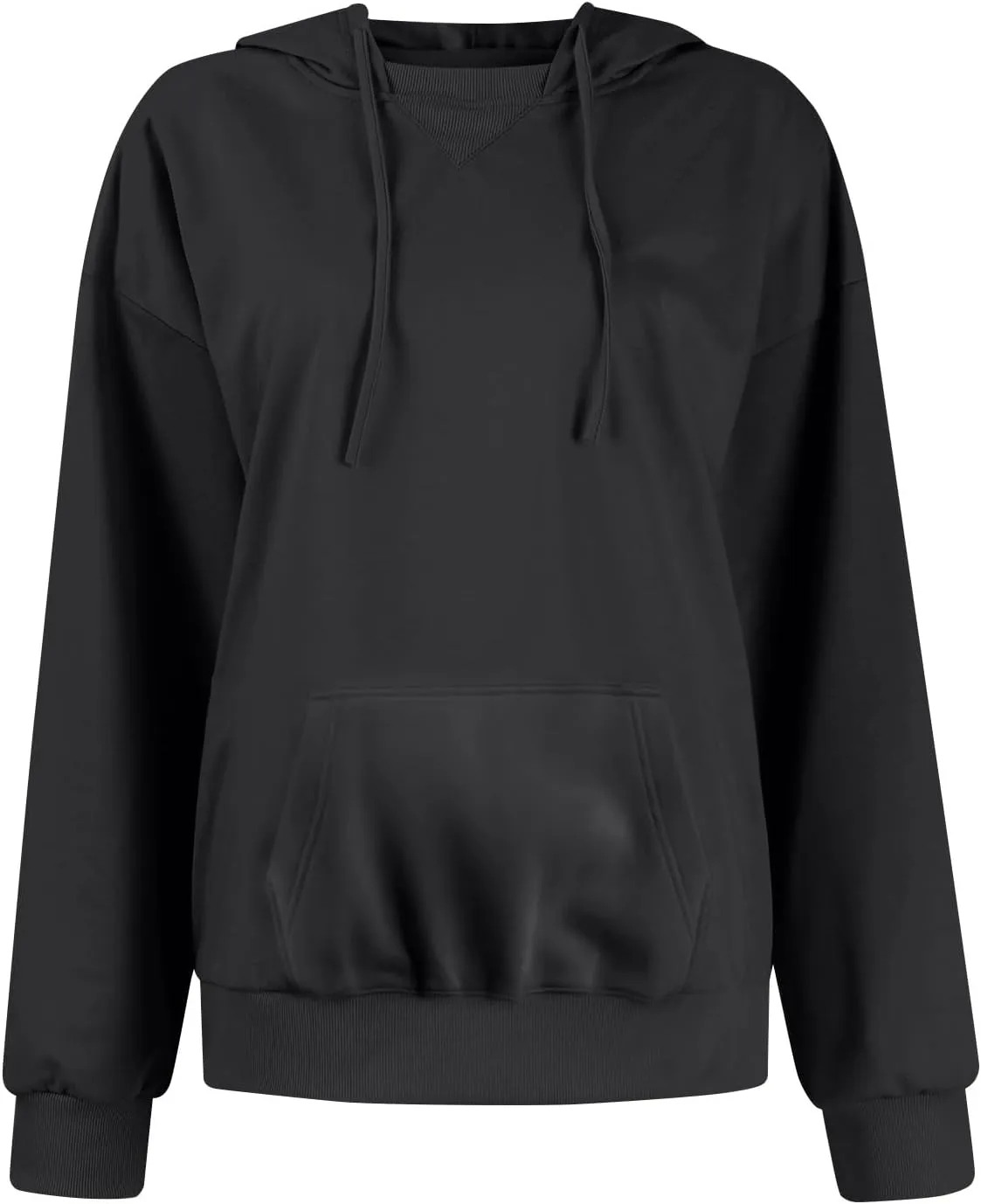 Womens Hoodies Pullover Oversized Comfy Soft Hooded Sweatshirts Winter Sweaters Plain Hoodie with Pockets