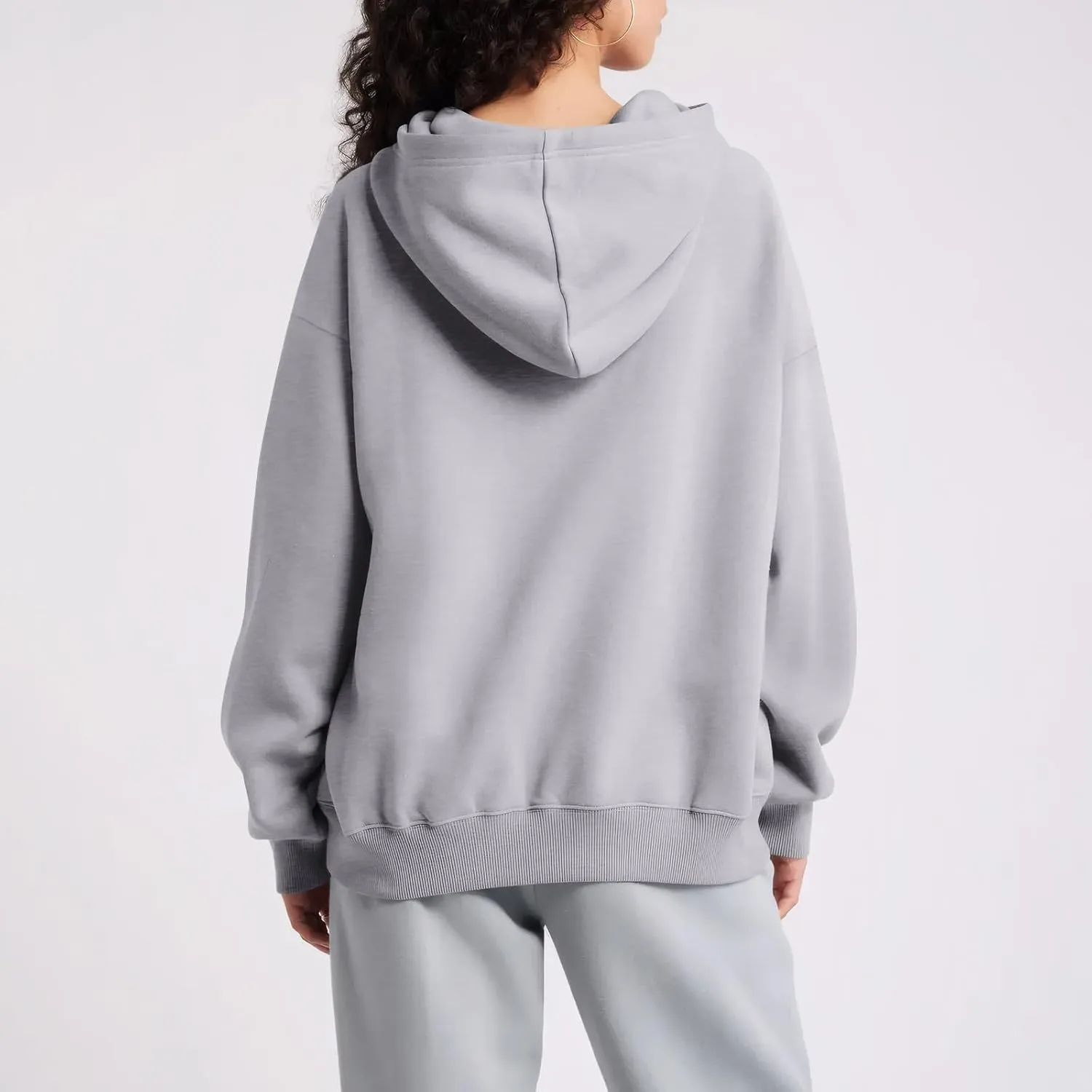 Womens Hoodies Pullover Oversized Comfy Soft Hooded Sweatshirts Winter Sweaters Plain Hoodie with Pockets